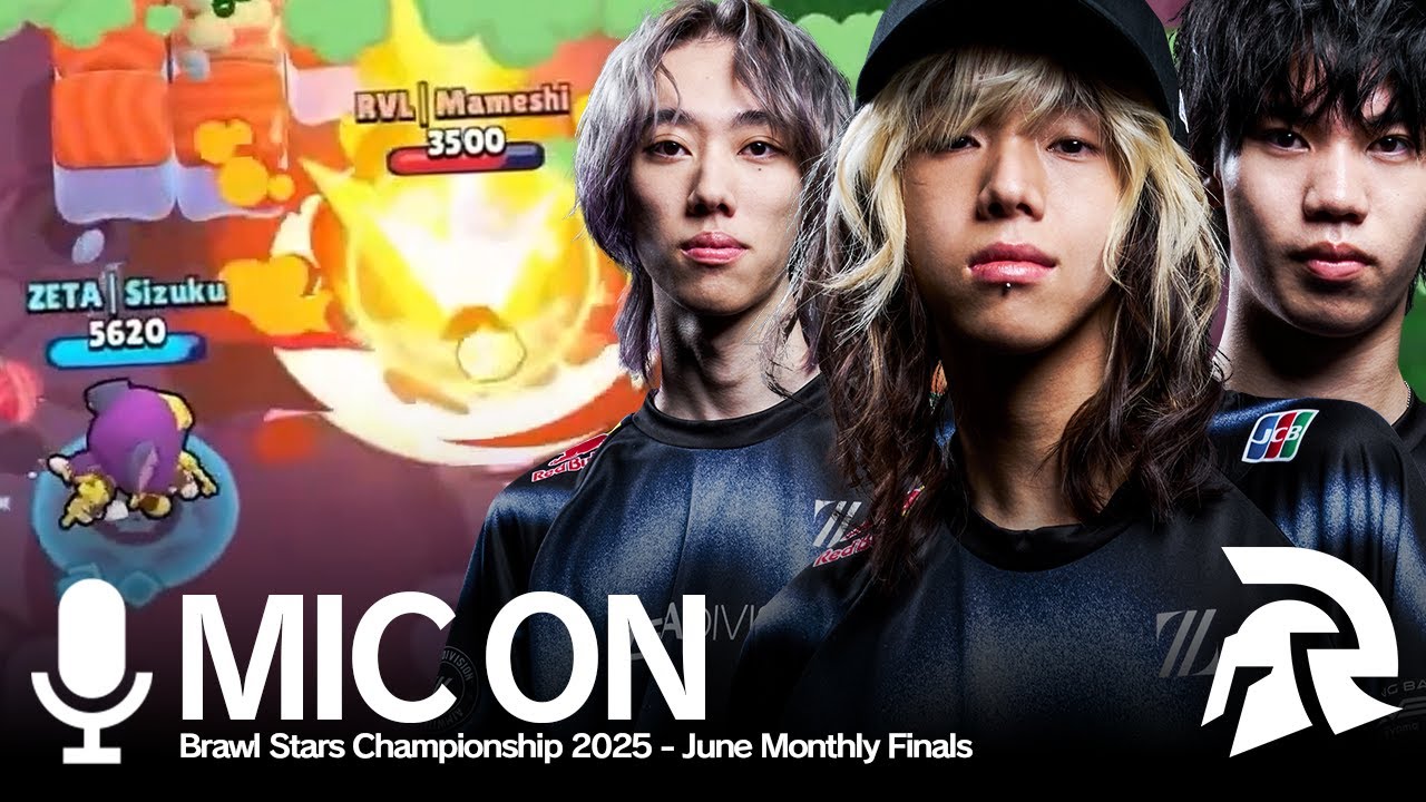 MIC ON // vs RIVAL ESPORTS | Brawl Stars Championship 2025 June Monthly Finals