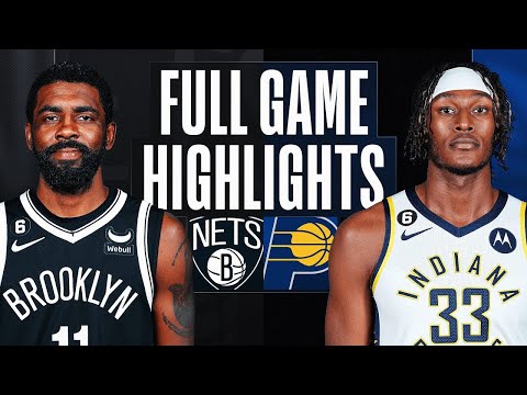 Indiana Pacers vs Brooklyn Nets Full Game Highlights | Nov 25 | NBA Season 2022-23