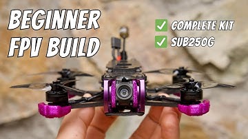 FPV Drone Build for Beginners: Joshua Bardwell QAV-S 2 Sub250g kit