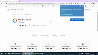 Información Mindful Break Extension (Google Chrome) Noticias