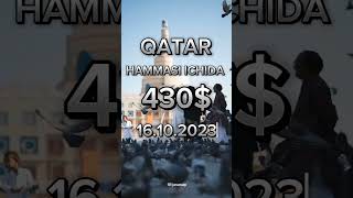 Qatarga 430$