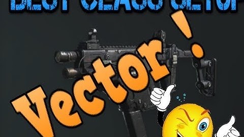 COD Ghosts! Vector: Best Class Setup