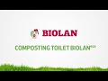 Biolan composting toilet eco