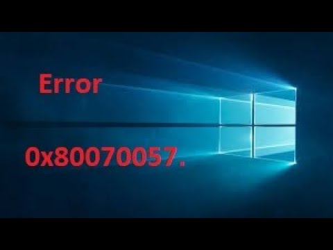 Error 0x80070057 windows no pudo formatear a una partición en 0.