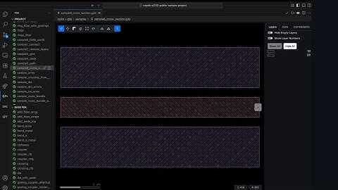 ⚔️ Create custom cross sections in GDSFactory+