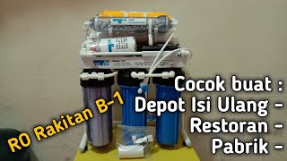 MESIN RO B-1 UNTUK DEPOT ISI ULANG PESANAN KHUSUS BAPAK KOMANG ALIT DI BALI