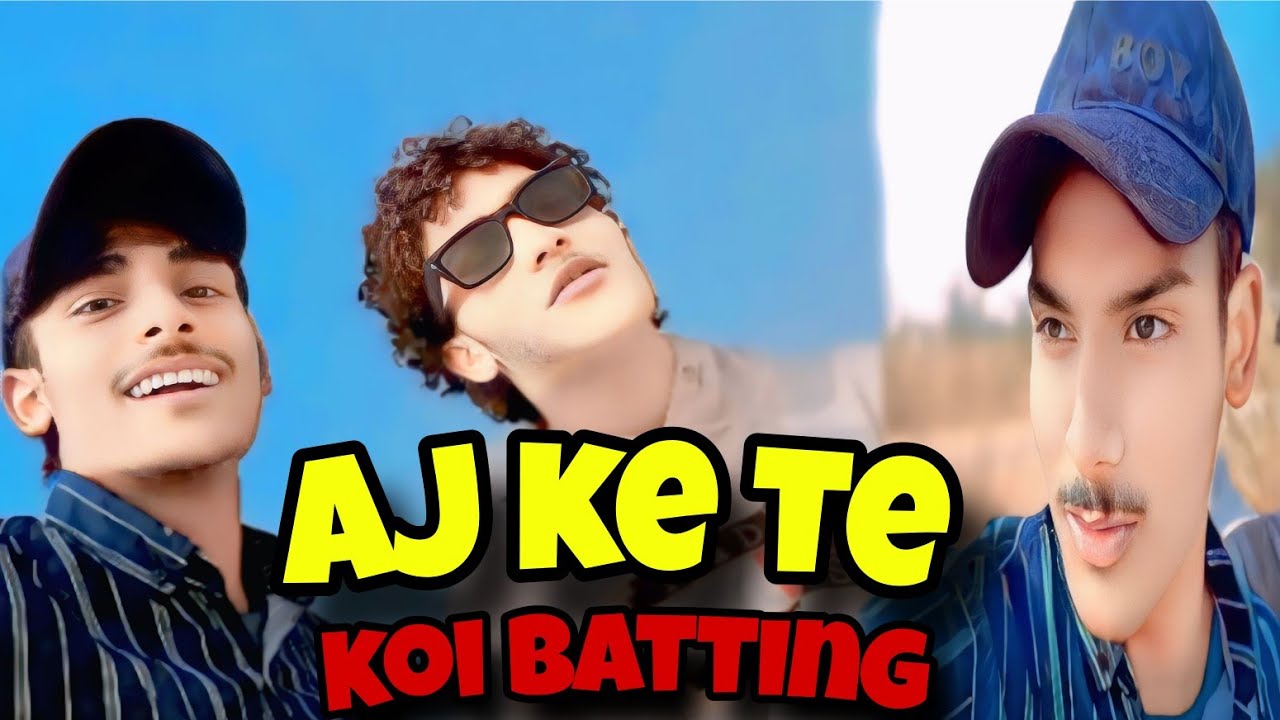 AJ ke te koi batting  Bara pyara tha  Lekin Kuch Alag hogeya😭👍