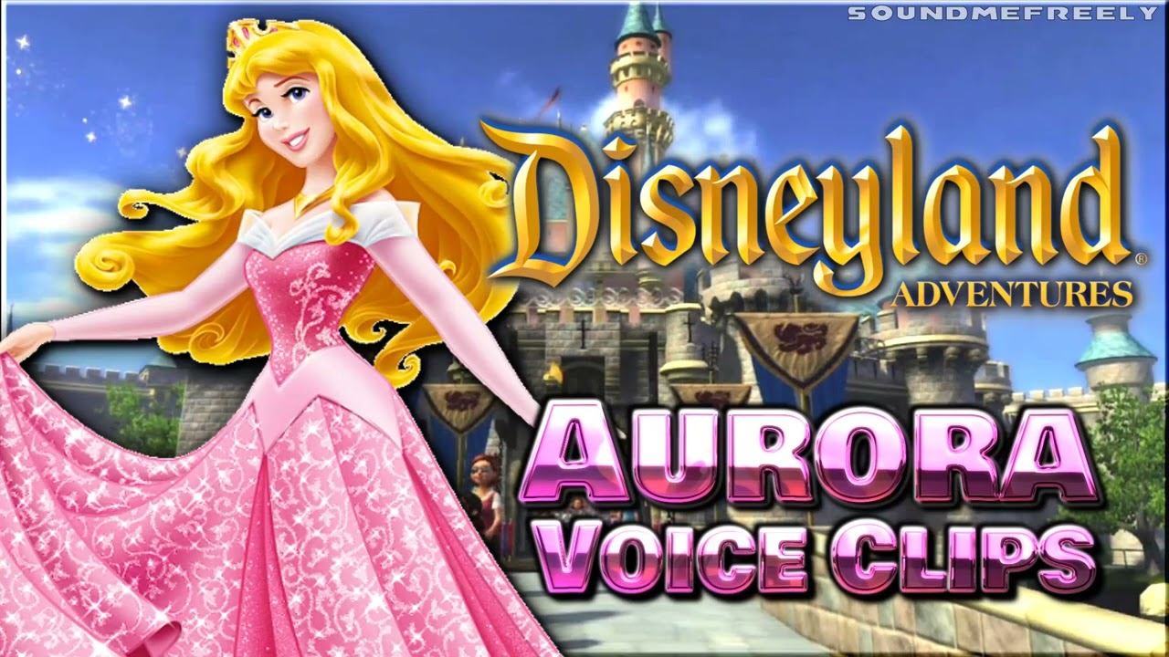 Все голосовые клипы Авроры • Disneyland Adventures для Kinect • Все голосовые реплики • 2011