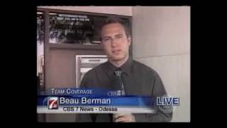 Beau Berman Live Report On Odessa Bank Robbery