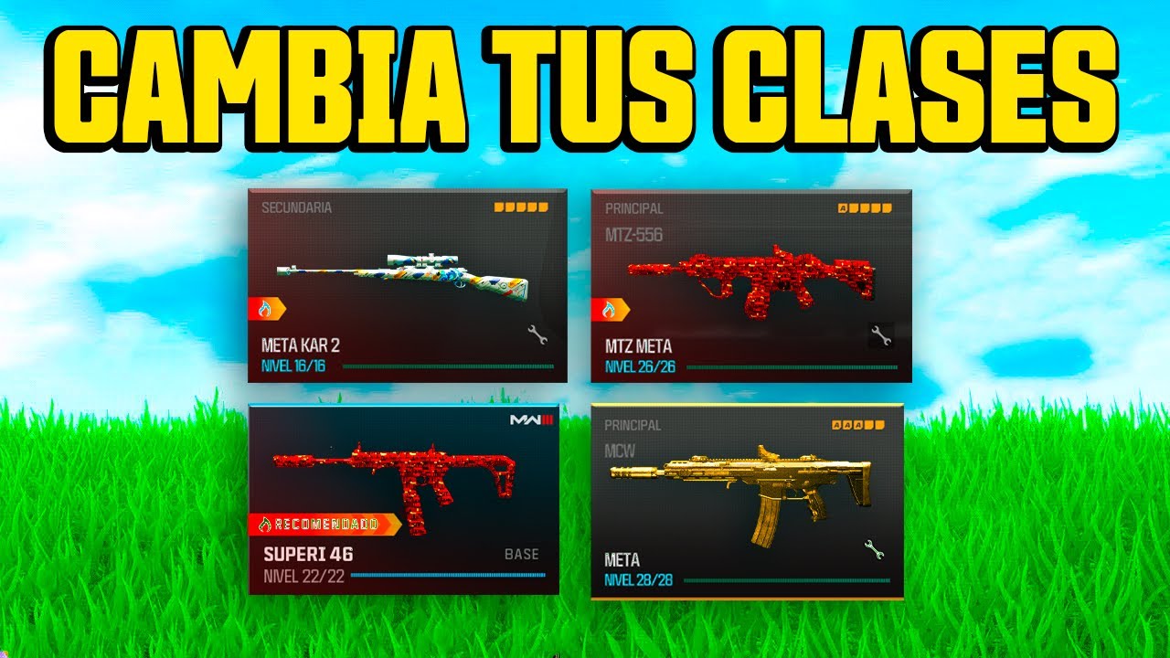 ARMAS META de WARZONE para la TEMPORADA 4 RECARGADA | Las MEJORES ARMAS ...