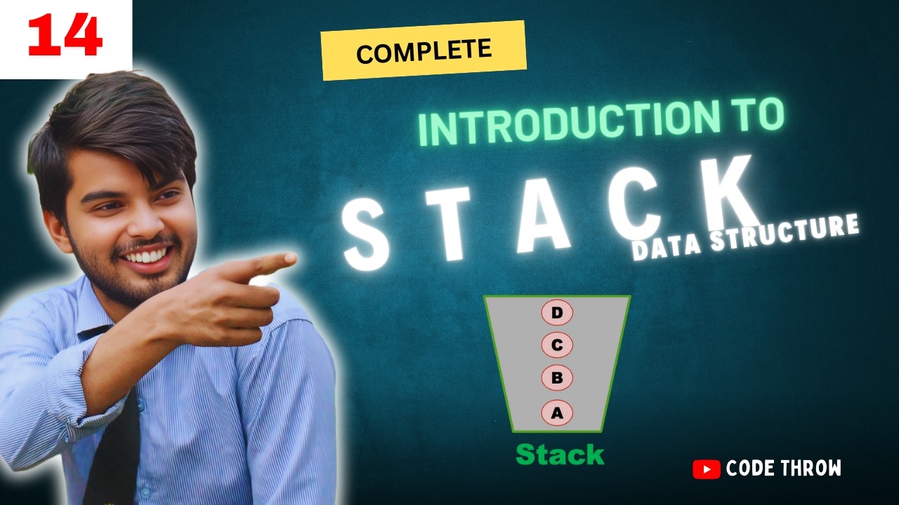Stack Data Structure ♥️ | Ultimate DSA Playlist - YouTube