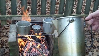 Lot - Magnalite Pots, Fish Tray, Stainless Steel Trays