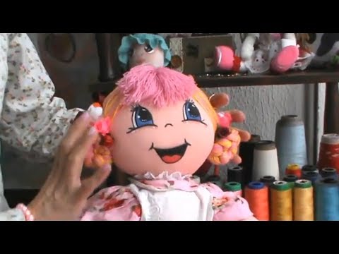 peinados de muñecas de trapo