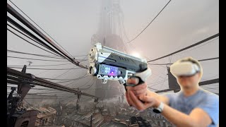 Diy Vr Haptic Gun Half-Life Alyx Gameplay