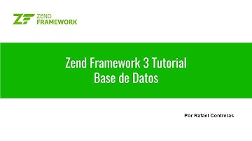 Zend Framework 3 Tutorial: 03 Base de Datos