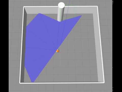 Reinforcement Learning for a Robot Navigation Task