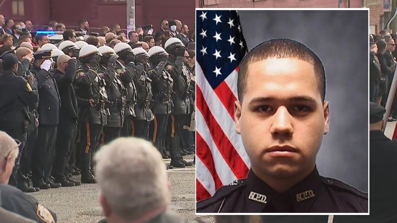 Funeral services for fallen Newark police officer Joseph Azcona: WATCH