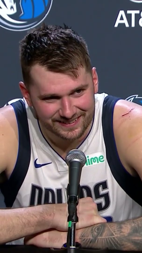 Luka Doncic reacts to 45-PT TRIPLE-DOUBLE + Mavericks \u0026 Warriors setting NBA 3-pointers record ?