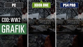 Call of Duty: WW2 (PC vs. PS4 vs. Xbox One) Graphics comparison / Grafikverlgeich