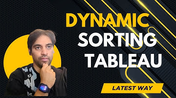 Dynamic Sorting with Tableau on Click (No Parameter Dropdown, Latest way-2025)