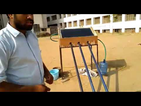 Solar water purification using Evacuated Tubes { Mechanical engineering ...
