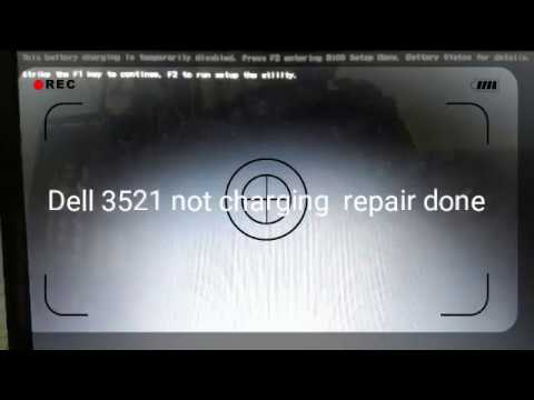 Dell 3521 Battery Charging Temporery Disable Fix Youtube
