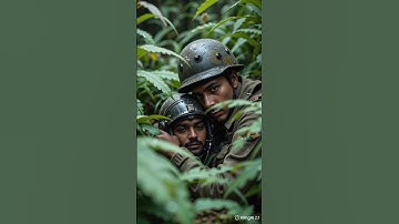 Army helicopter crash ✈️ in the jungle #ai #army