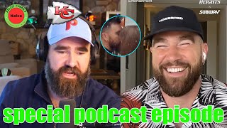 OMG! Travis Kelce sings Taylor Swift style on special  New Heights podcast episode