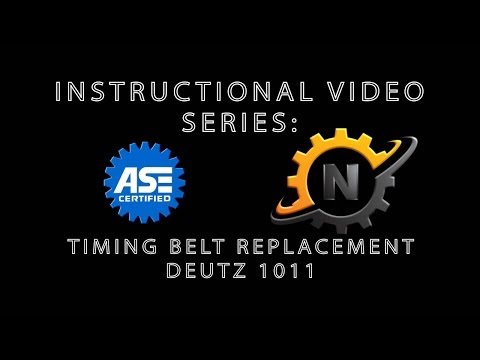 DEUTZ 1011 Timing Belt Replacement