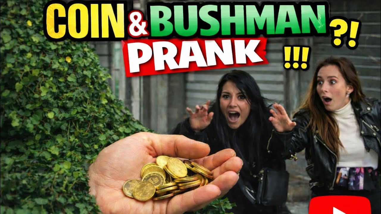 Bushman prank: That moment of pure panic 😭😂”#hilarious #funny #bushmanprank