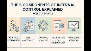 The 5 Components of Internal Control (CRIME) Explained | CIA Part 2 Exam