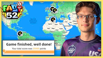 World Champion Radu C shows Ludwig how to get 25,000 Perfect Score in Geoguessr