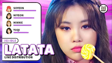 (G)-IDLE - LATATA (Line Distribution) REQUESTED