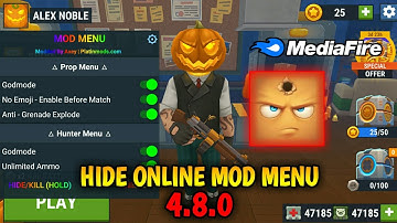 Hide online mod menu 4.8.0🔥||Latest version✔️||Mod menu 2021 mediafire||Hack mod menu||Alex noble❤️