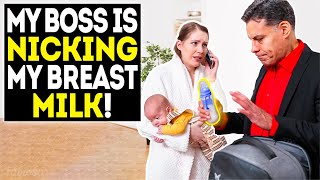 My boss is nicking my breast milk!