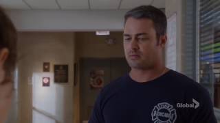 Chicago fire season 4 episode 1 - Brett, Chilli and Severide scene