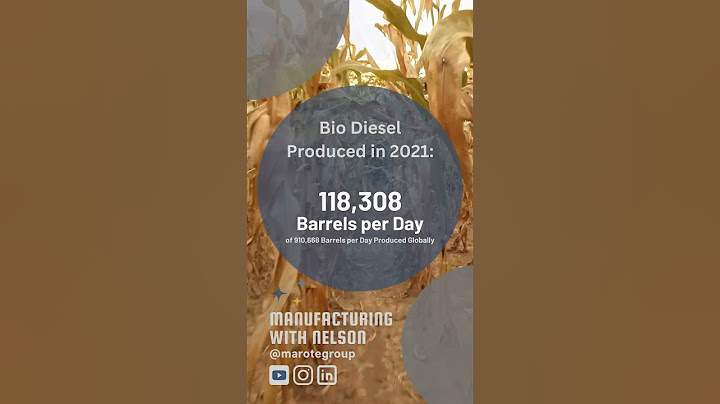 Largest BIO DIESEL Producers | 2021