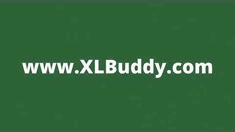 XLBuddy Tutorial - Scaling