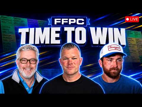 Video: LIVE Fantasy Football Draft: FFPC Main Event w/S. Barrett & M. Schopp ($2,200 Entry)