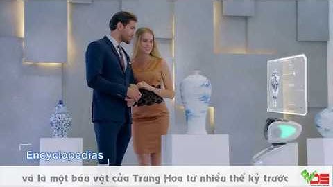 [TVC-VDS] Robot Sanbot trong bảo tàng