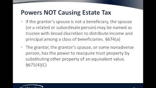 5 15 2012   Defective Grantor Trusts