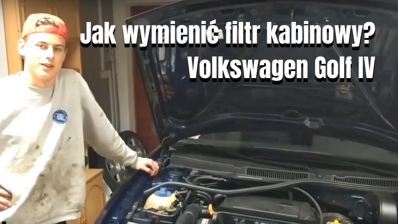 Volkswagen Golf IV Wymiana (przeciwpyłkowego) filtra
