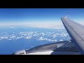 Passenger view 12f turbulence aegean airlines a3600 athlhr over adriatic sea