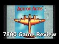 Jeu Ace Of Aces Pour Atari 7800 – Complet En Boîte – Version PAL Rare