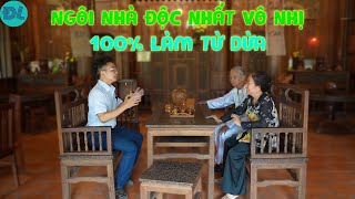 Căn nhà làm từ 4000 cây dừa khiến ai bước vào cũng ngẩn ngơ  ĐỘC LẠ BÌNH DƯƠNG