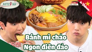 ENG/VIETSUB|Bánh mì chảo giúp Sandeul trở thành fan rau mùi|BattleTrip tại 🇻🇳Tập 120 #2|KBS181208