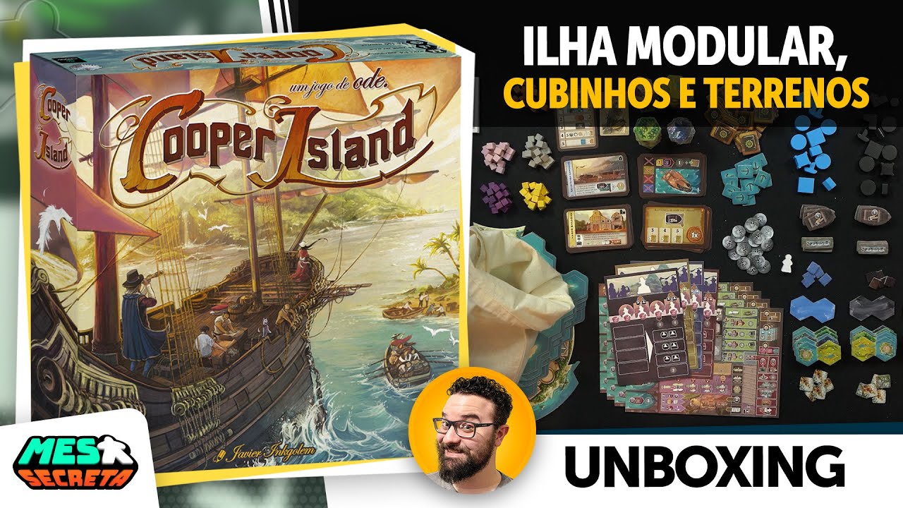 Ilha dos Dinossauros - Jogo de Tabuleiro - MeepleBR (em português)