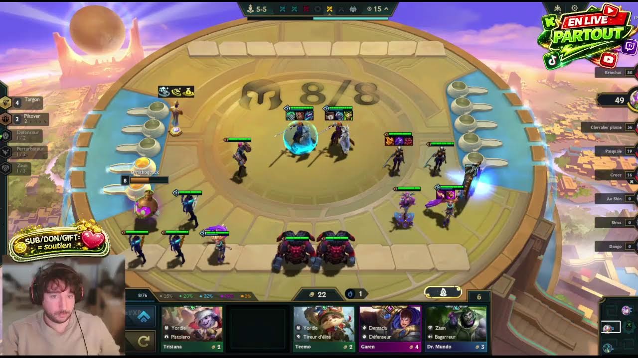 Rejoins moi et let's go TFT! (No Micro)