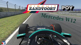 Mercedes W12 Hot Lap at Zandvoort | iRacing