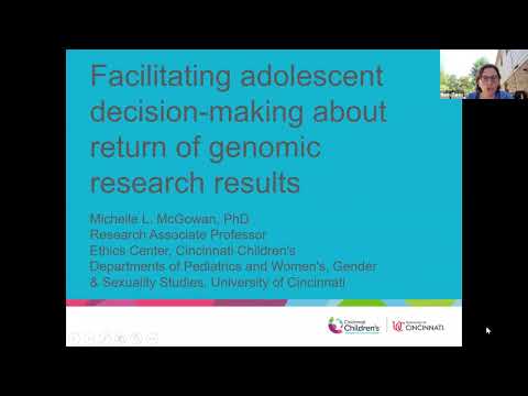 Facilitating Adolescent Decision-Making about Return of Genomic Research Results